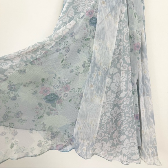 Free People Heart To Heart Midi Dress in Blue - Picture 6 of 15